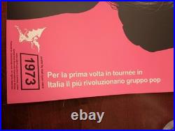 Black Sabbath 18x24 Concert Tour Poster 1973 Italy #42/250 Matt Ryan Tobin