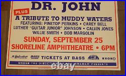 Blues Festival'94 B. B. King, Dr. John Shoreline Amphitheatre Concert Poster