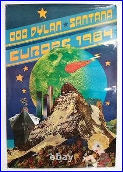 Bob Dylan / Santana Original Concert Poster David Singer Poster