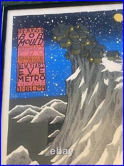 Bob Mould Concert Poster Metro Chicago 2014 Jay Ryan Bird Machine 103/200 Rare