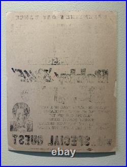 Bobby Blue Bland Rare Austin Texas Old Cardboard Soul Blues Concert Poster