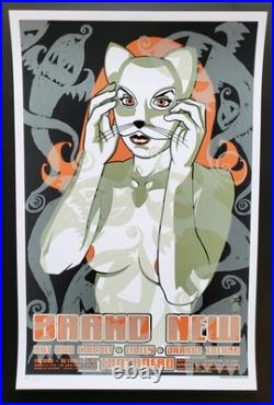 Brand New Concert Poster 2003 Philadelphia Brian Ewing Signed