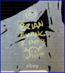 Brand New Concert Poster 2003 Philadelphia Brian Ewing Signed