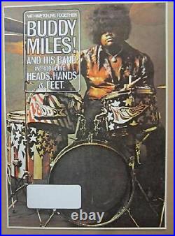 Buddy Miles Original Concert Poster Rare