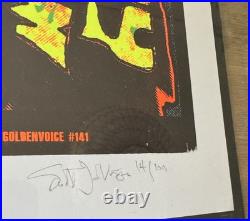 Butthole Surfers Concert Poster Regency SF 2011 Signed And Numbered Rare