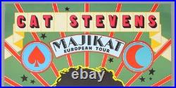 CAT STEVENS mega rare vintage original Lustenau 1976 concert poster