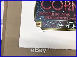 CHRIS CORNELL Concert Poster Masthay 2015 Miami AP Print Soundgarden