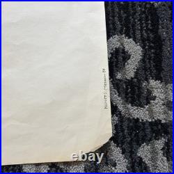 CIRCLE JERKS Social Distortion Vandals 1984 Original Concert Poster Hollywood