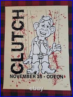 CLUTCH concert poster