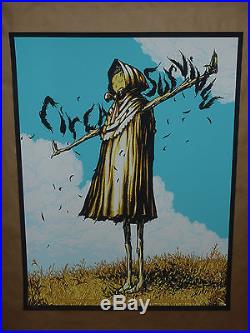 Circa Survive Esao Andrews New York numbered concert poster screen print 2010