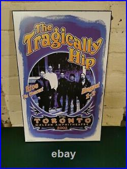 Concert Poster -The Tragically Hip In Toronto (2002)