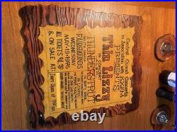 Concert poster original Attic Find Look! Thin Lizzy