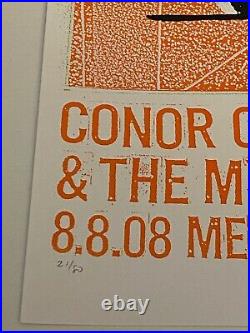 Conor Oberst Mercury Nashville Signed /80 Original Concert Poster