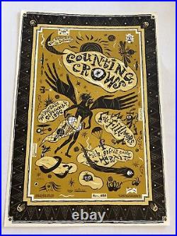 Counting Crows Train Original Concert Poster Fillmore 1996