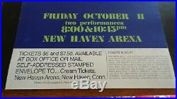 Cream New Haven 11th October 1968 Original Silkscreen Concert Poster