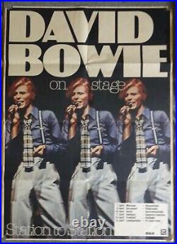 DAVID BOWIE STAGE STATION TO STATION GERMANY CONCERT DATES POSTER 1976 neocurio