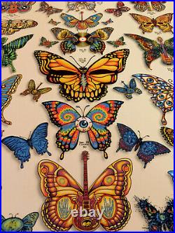 DEAD & COMPANY poster 2019 Concert VIP Tour EMEK Print Butterfly Low # 101