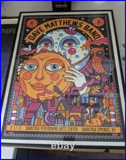 DMB Concert Poster 9/17/21 SPAC Saratoga Springs NY Numbered