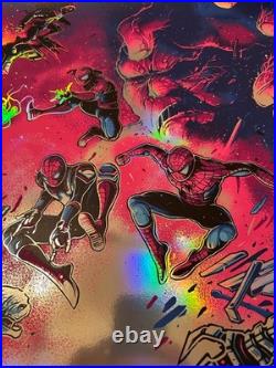Dan Mumford Spider-Man No Way Home FOIL Variant Screen Print Poster XX/50 BNG