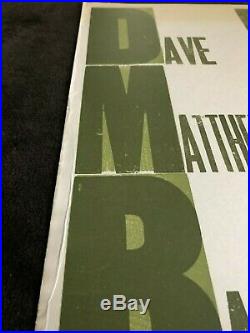 Dave Matthews Band Hatch Show Print Concert Poster @ AmSouth Nashville 2003 DMB