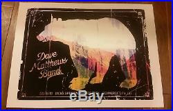 Dave Matthews at Dick's Commerce City Colorado 2010 official concert poster s/n