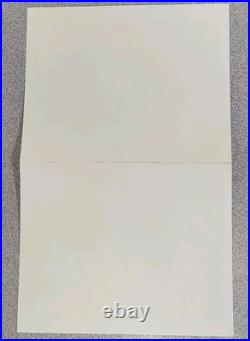 David Byrd Concert Poster 7x11 NY Bill Graham Fillmore East May 1968 GroupQuake