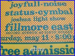 David Byrd Concert Poster 7x11 NY Bill Graham Fillmore East May 1968 GroupQuake David Byrd Concert Poster 7x11 NY Bill Graham Fillmore East May 1968 GroupQuake