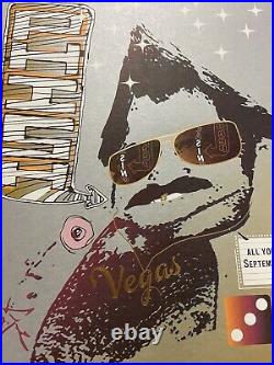 David Covell Jager DiPaola Kemp 2000 Phish Las Vegas Concert Poster Pollock