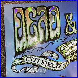 Dead And Company Concert Poster 2019 Citi Field NY Signed By Artist Mike DuBois