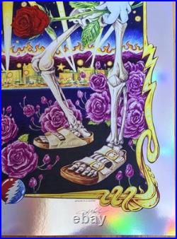 Dead & Company Dead Forever Holographic Concert Poster 11/13/24 Sphere LV 21/385