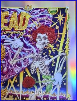 Dead & Company Dead Forever Holographic Concert Poster 11/13/24 Sphere LV 21/385