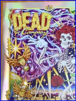 Dead & Company Dead Forever Holographic Concert Poster 11/13/24 Sphere LV 21/385