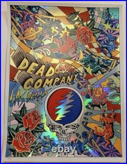 Dead & Company Las Vegas April 25 2022 Concert Poster (Grateful Dead) 168/530