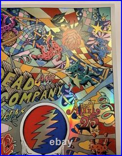 Dead & Company Las Vegas April 25 2022 Concert Poster (Grateful Dead) 168/530