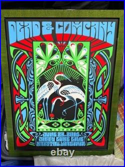 Dead and Company Original Concert Poster June 23 2017 Bristol Virginia RIP Bobby