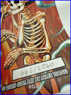 Dead and Company Poster Grateful Dead 60 2025 Concert Poster 8/1 Jerry Bday