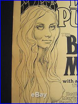 Deep Purple, Buddy Miles, 1972 Milwaukee Concert Poster Jim Mitchell artwork
