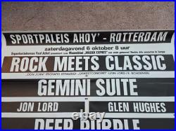 Deep Purple Roxy Music Pete York Spencer Davis John Lord Mackay Concert Poster
