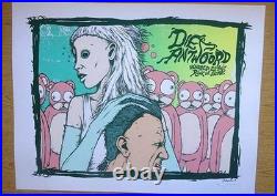 Die Antwoord Paris 2014 Original Concert Poster Jermaine Silkscreen