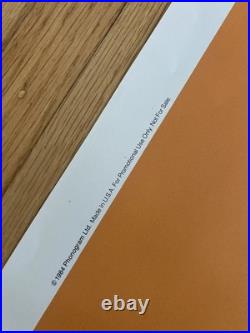 Dire Straits 1984 Concert Vintage Record Store Poster 23x35 live alchemy