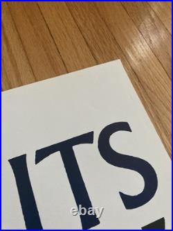 Dire Straits 1984 Concert Vintage Record Store Poster 23x35 live alchemy