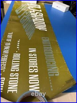 Dj Shadow Entroducing 12x 36 Concert Promo Poster 2 Sided Hi Res Rare