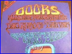 Doors Concert Poster Denver Colorado Rick Griffin c 1967
