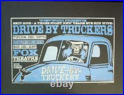 Drive By Truckers Boulder 2005 Concert Poster Silkscreen Original