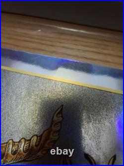 EMEK Queens Of The Stone Age Gold Foil Concert Poster LA 2013 xx/15