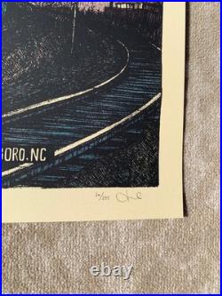 ERIC CHURCH Greensboro NC 2012 Country Rock Concert #30/295 SCREEN PRINT Poster