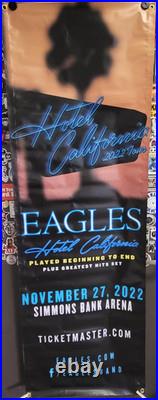 Eagles Hotel California 2022 Tour Vinyl Banner Concert Promo Door Poster 24x70