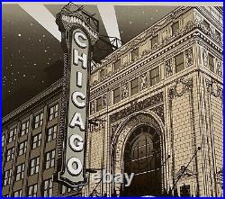 Eddie Vedder Chicago Poster 2011 munk one art solo concert tour chi theatre