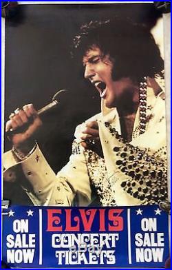 Elvis Presley- Another Stunning Concert Poster-100% Genuine And Original