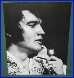 Elvis Presley Concert International Hotel Photo 11 x 14 Poster Original 1970 NM